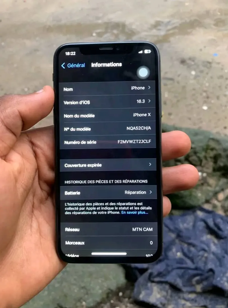 Image 1 de Vend iPhone Xsimple 64g avec facture tout passe 