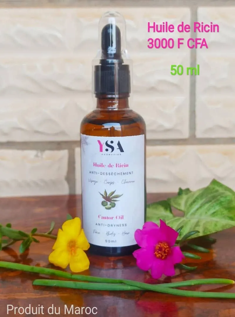 Image 3 de Vends huiles 100% naturelles de ricin