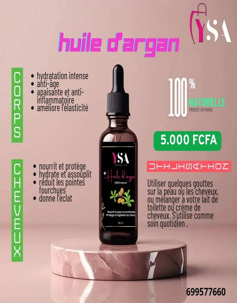 Image 3 de Vends huiles 100% naturelles d'Argan