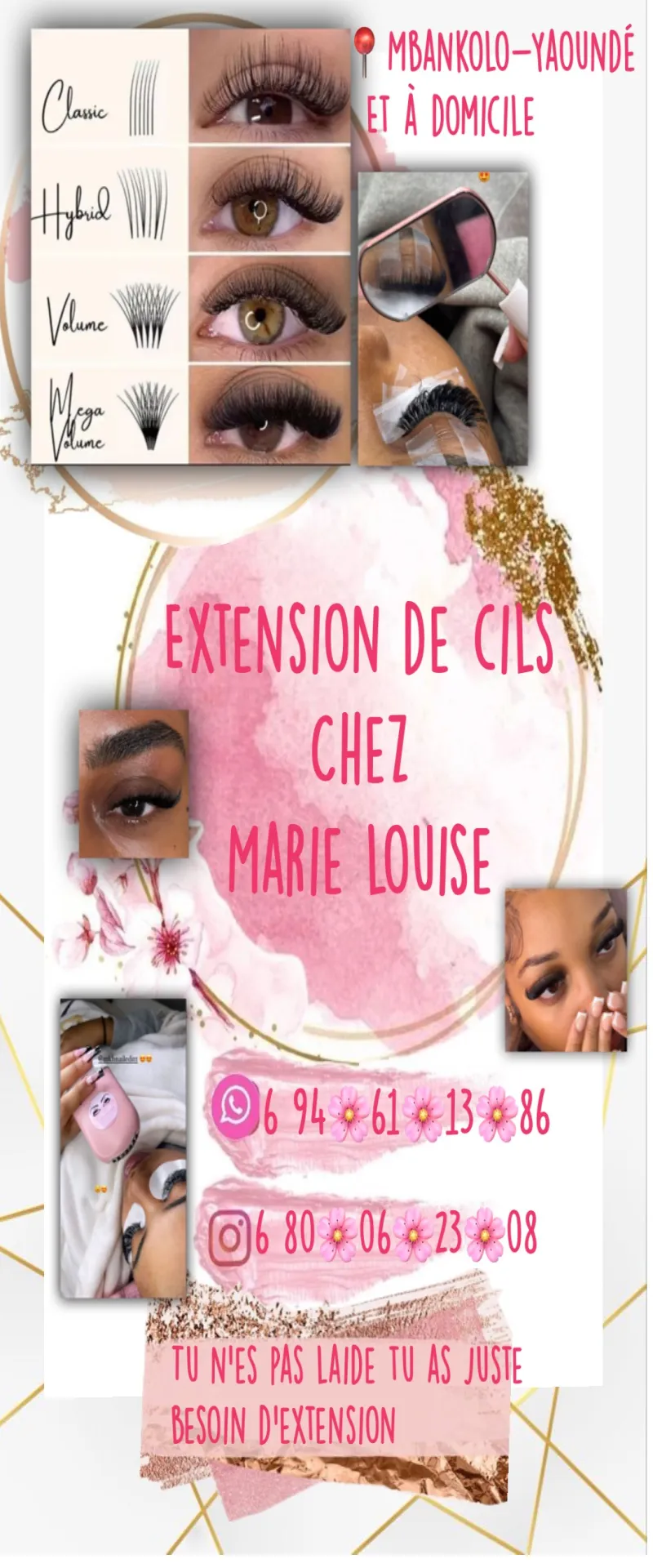 Extensions de cils 