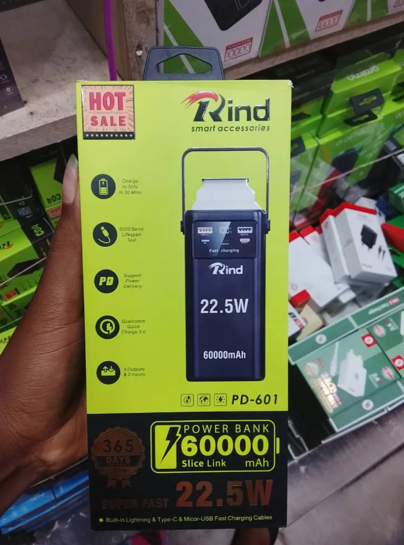 Image 5 de Vends Power bank Oraimo, Rind, Itel, Tecno, Oking 10000 à 60000mAh