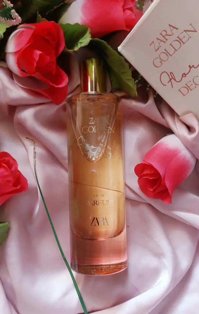Parfum Zara golden floral decade