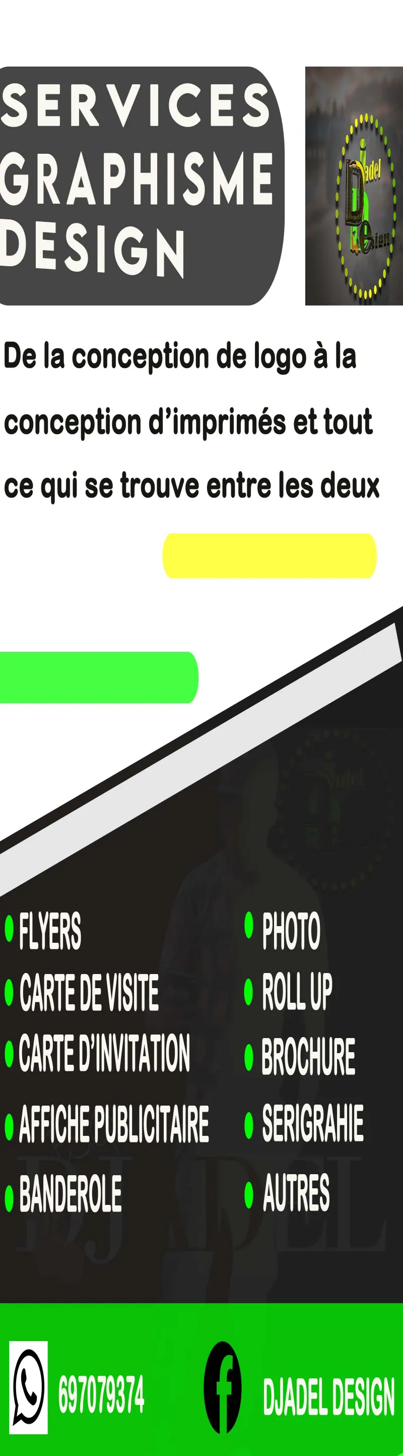 Service graphisme et design