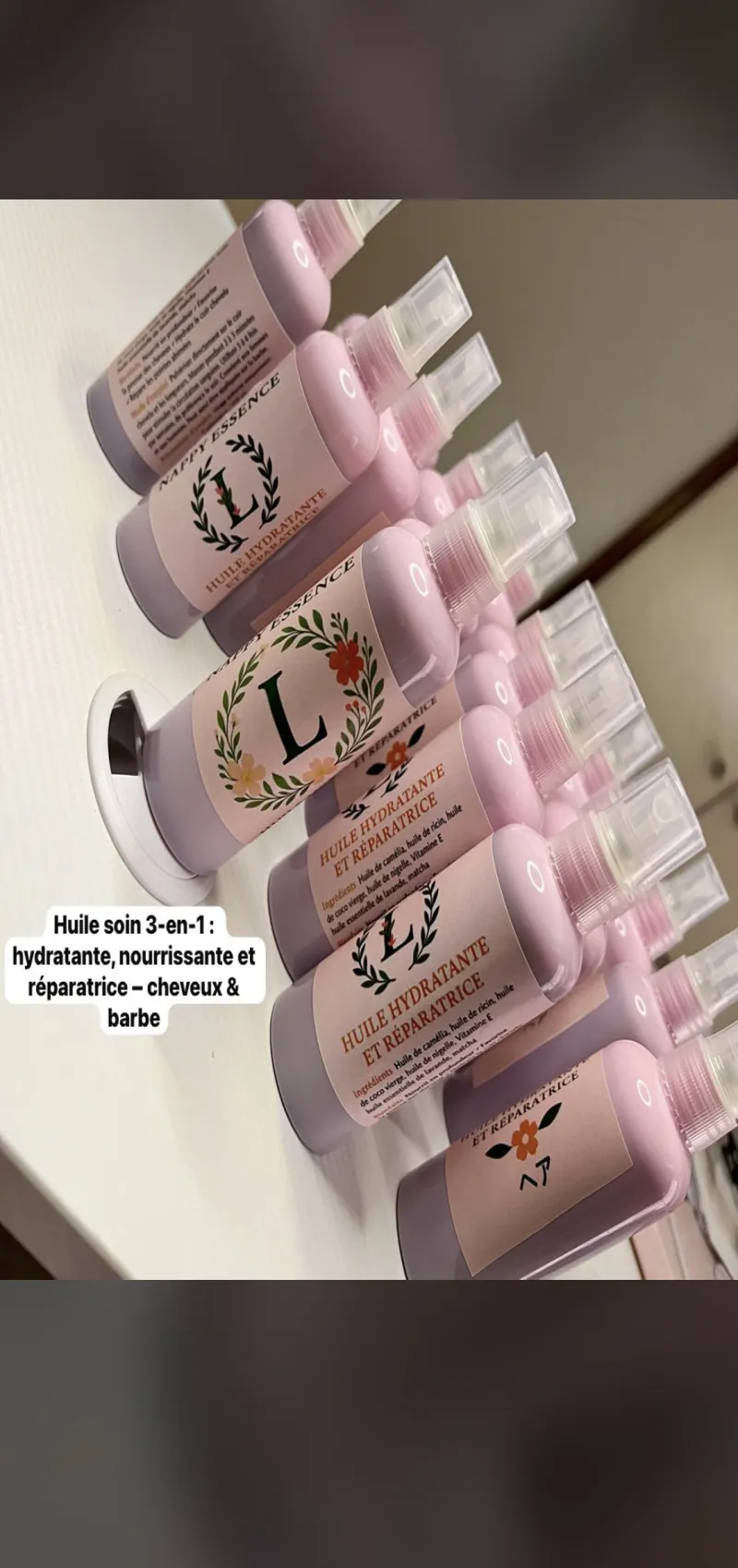 Vente des produits capillaires 