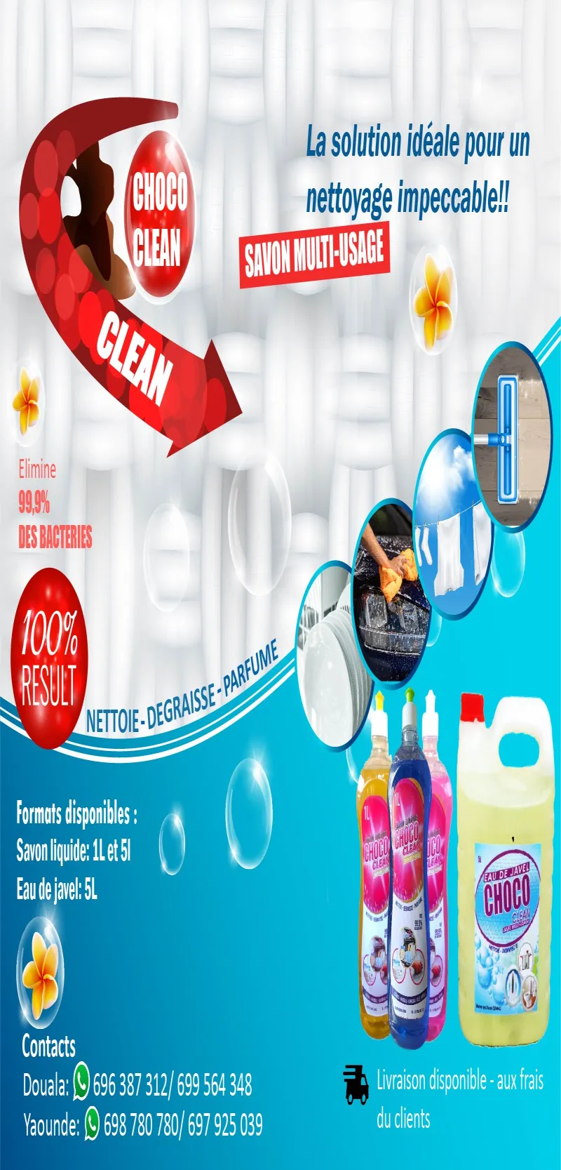 Image 1 de Savon liquide/ Eau de javel