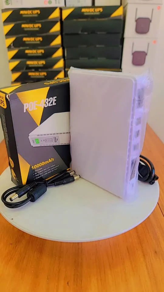 Mini DC Ups 10000mAh pour routers 