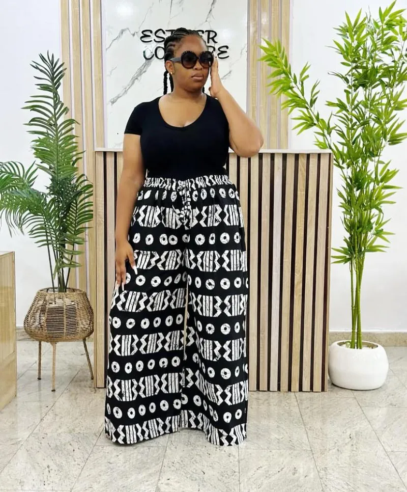 Image 2 de Pantalon palazzo africain
