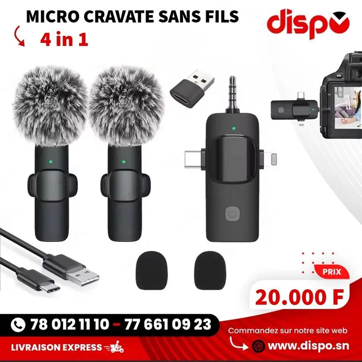 Image 4 de Vend le micro sans fil K9