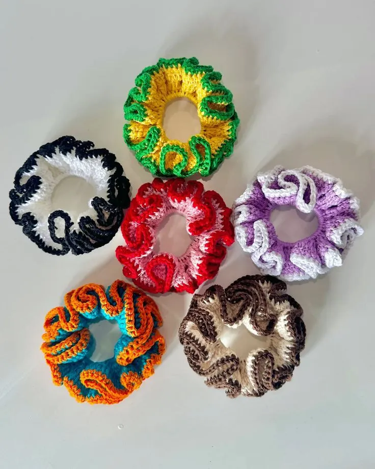 Image 3 de Scrunchies tricoté