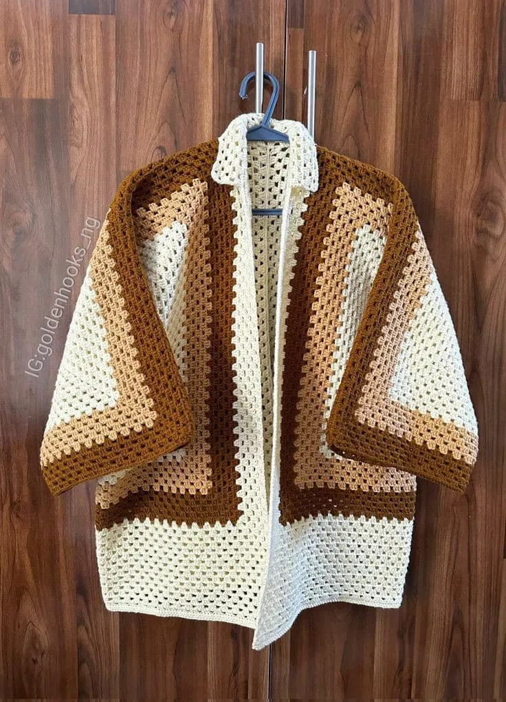 Image 1 de Chemise homme au crochet 